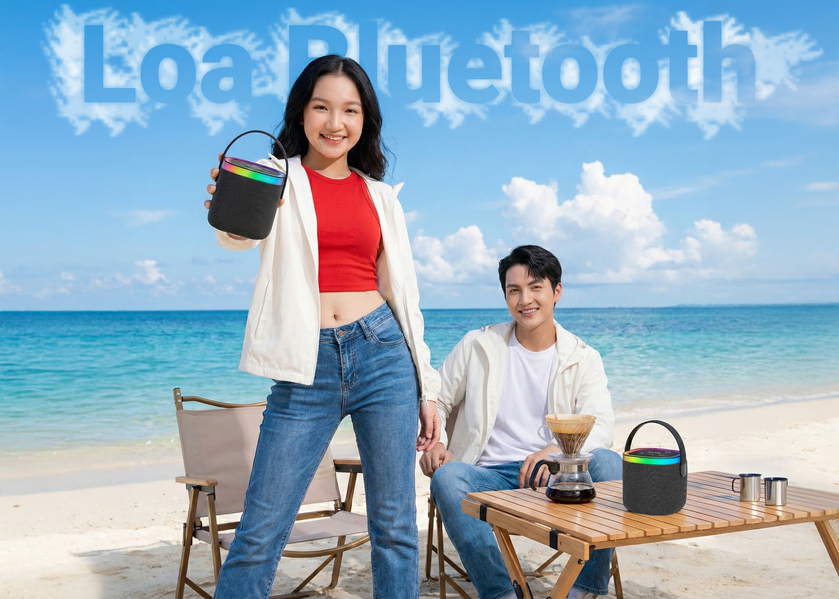 Loa Bluetooth iCore BS28 – Âm Thanh Mạnh Mẽ, Thiết Kế Hiện Đại - HÀNG CHÍNH HÃNG