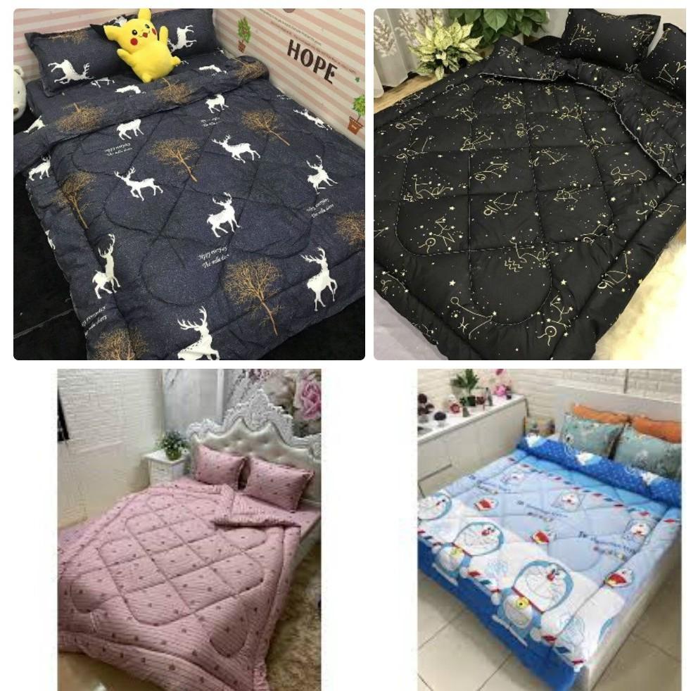 Bộ Chăn Phao Kèm Ga Và Vỏ Gối Dành cho Mọi Gia Đình_TH