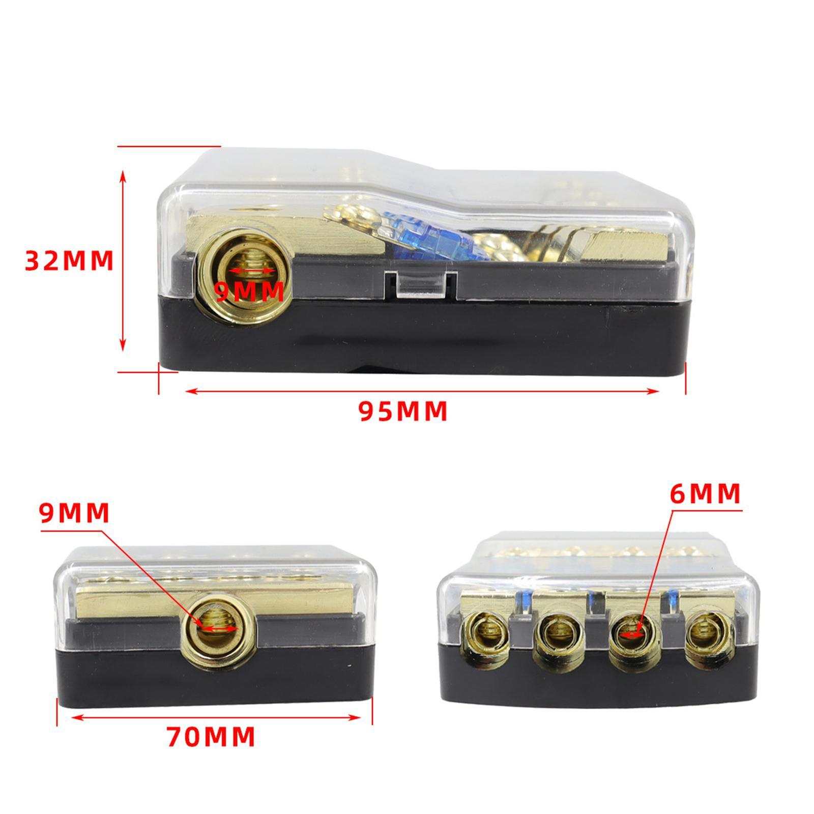 Mini Anl Fuse Holder Replacement 12V 60A Car Accessories for Car Audio