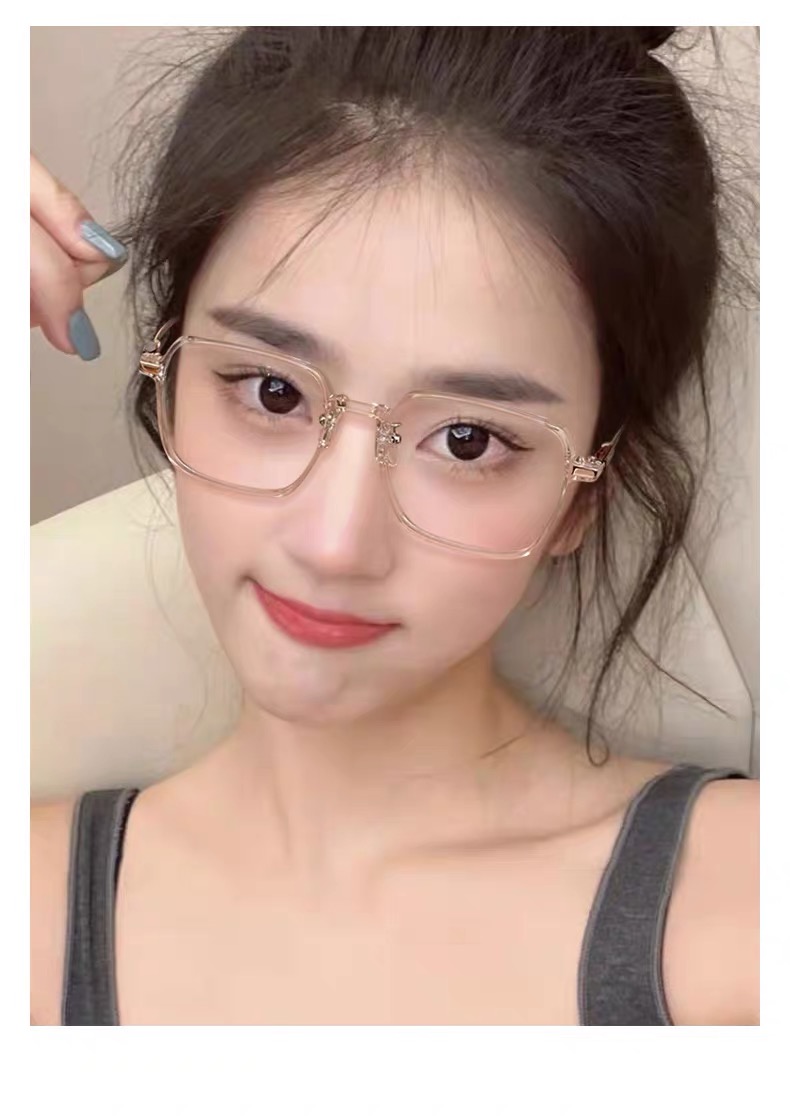 Kính giả cận nam nữ unisex nhiều màu có thể thay mắt cận