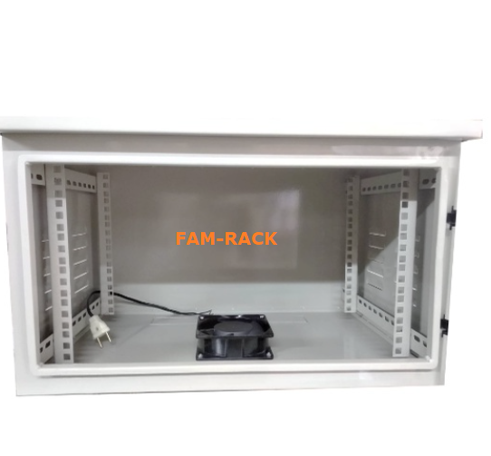 Tủ Mạng Ngoài Trời 6UD400 Famrack – Tủ Rack 6U Hàng Chính Hãng, Chống Nước, Chống Gỉ – Lắp Thiết Bị Mạng LAN