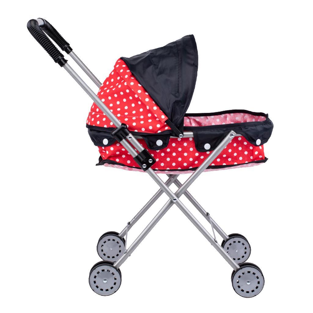 Foldable Dotted  and stroller Trolley w/ ,  for Toddlers Gift