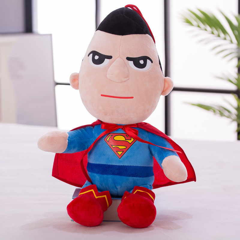 Gấu Bông Siêu Anh Hùng Các Loại Siêu Dễ Thương Cho Bé (27cm---&gt;40cm) Người Sắt, Người Dơi, Người Nhện, Siêu Nhân, Đội Trưởng Mỹ Hàng Cao Cấp, An Toàn Cho Trẻ Nhỏ