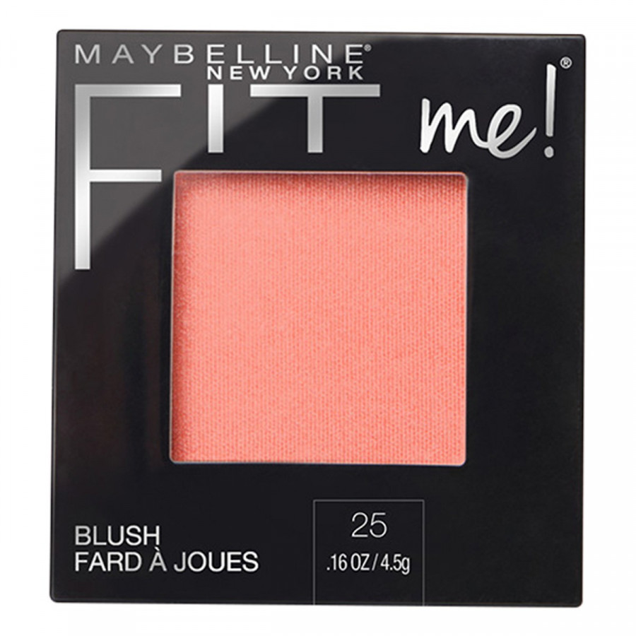 Phấn Má Hồng Mịn Lì Chuẩn Màu Maybelline Fit Me Blush - Màu 25 Pink 4,5g