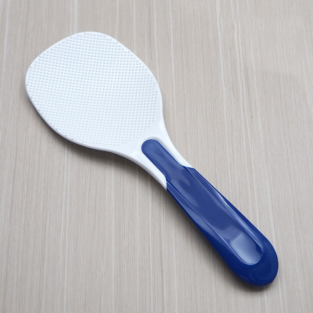 Combo muôi xới cơm chống dính, kháng khuẩn + bộ 2 chiếc dĩa nhựa - nội địa Nhật Bản