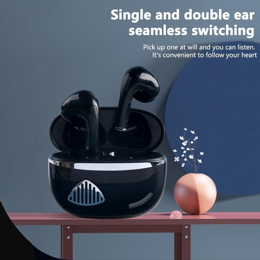 Tai nghe nhét tai bluetooth không dây Pulierde TWS P8 5.1 mini 9D cho điện thoại