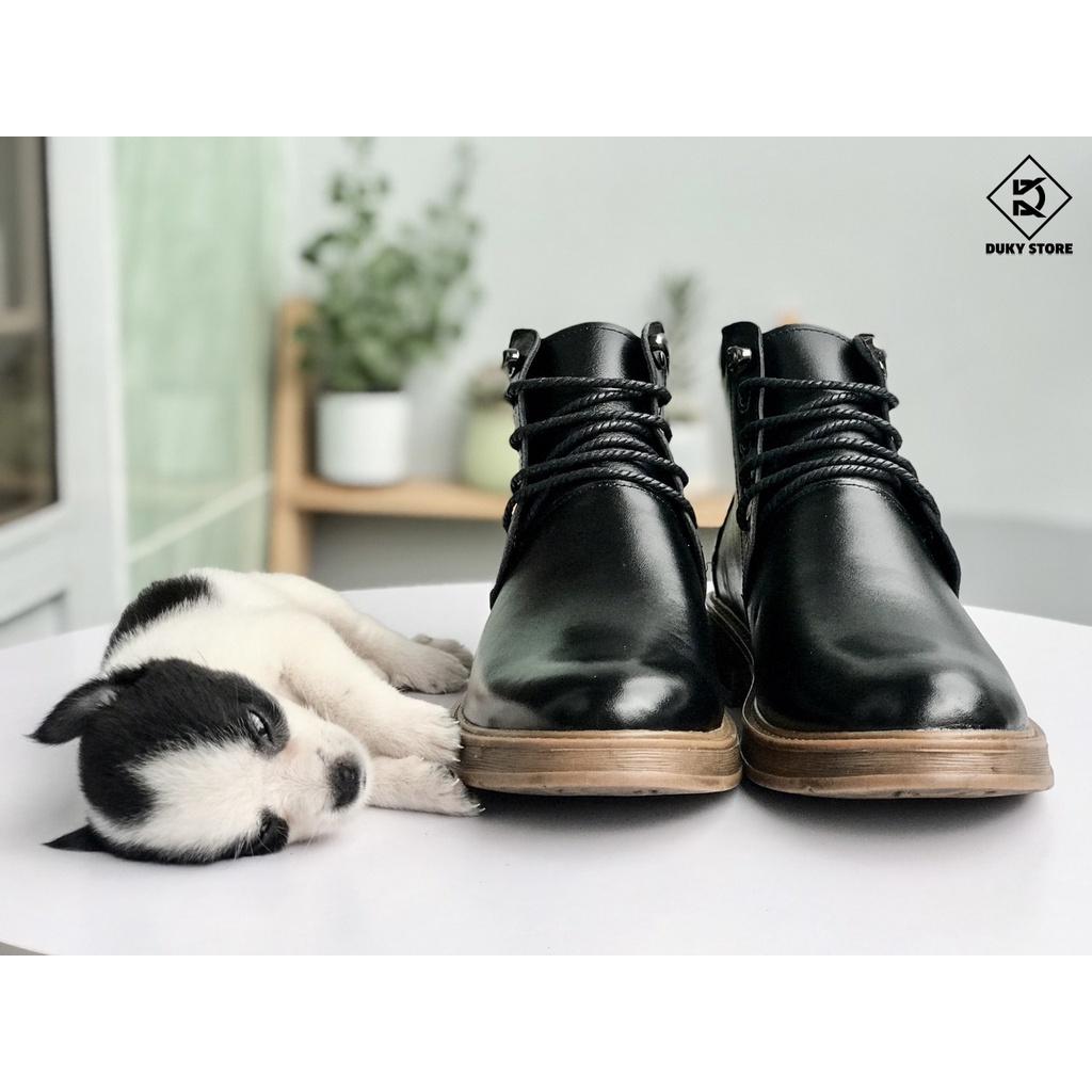 Boot nam da bò thật - Duky store