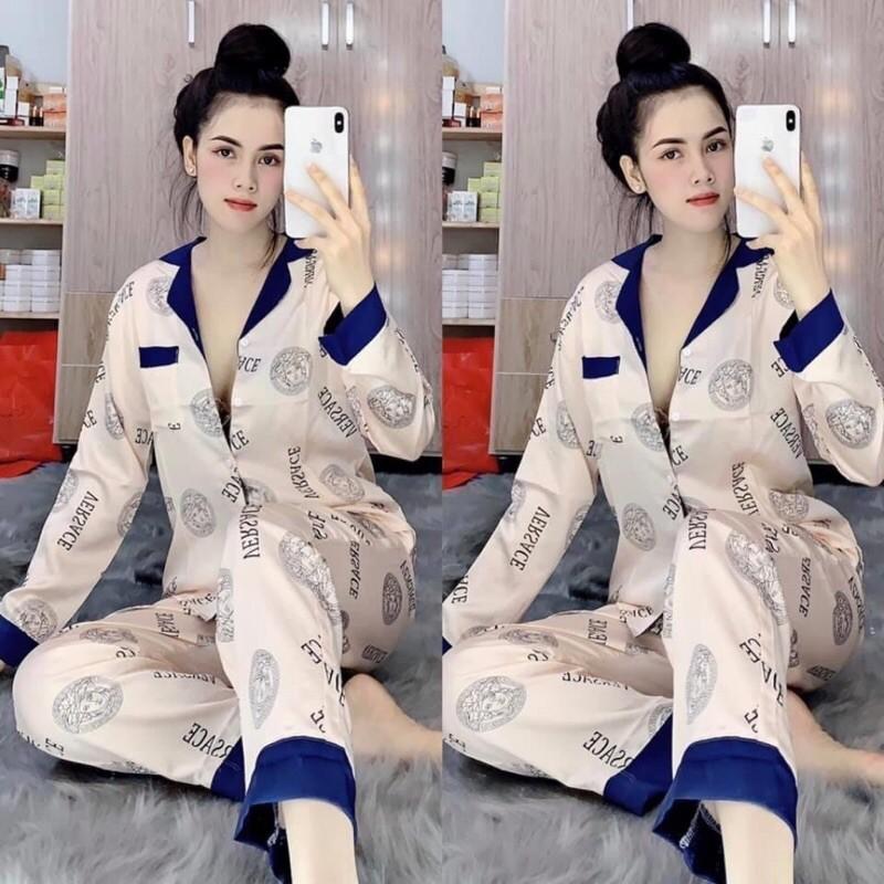  Bộ pijama, bộ ngủ mặc nhà lụa satin cao cấp mềm mịn, không xù