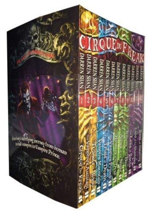 Truyện đọc tiếng Anh - Cirque Du Freak Vampire 12 Books Set