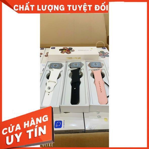 Đồng Hồ Thông Minh T500 Plus Thiết Kế Seri 6 Nghe Gọi Trực Tiếp Màn Hình Tràn Viền 100% Tiếng Việt