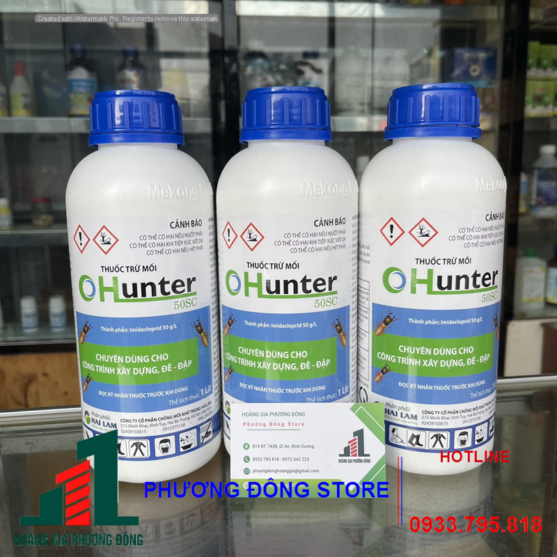 Thuốc diệt mối, phòng mối OHUNTER 50SC_ 1 lít