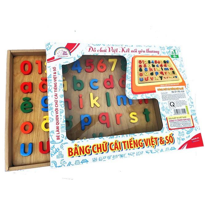 Bảng Chữ Cái Tiếng Việt Và Số Forkids FKS-038
