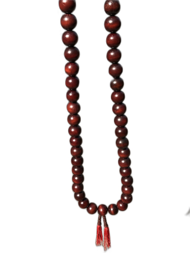 Tràng hạt Đại Phật châu, gỗ Mahogany Ấn độ, món quà vô cùng ý nghĩa cho các Phật tử.