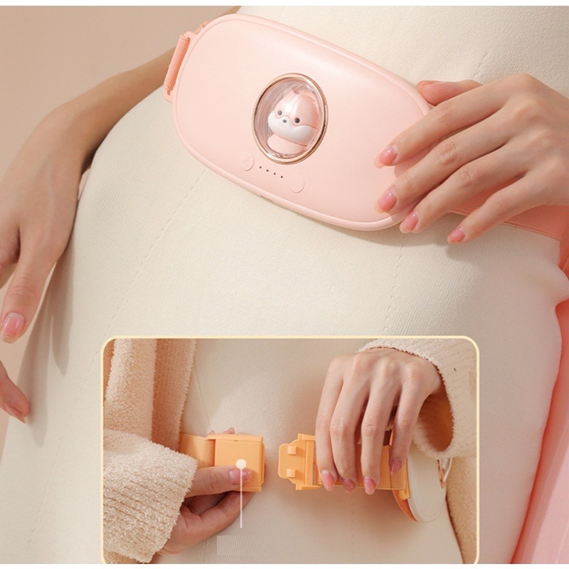 Máy Massage Làm Ấm Bụng Đai Đeo Giảm Đau Bụng Kinh Nguyệt, Làm Ấm Tử Cung Cho Phụ Nữ Đến Kì-MCR