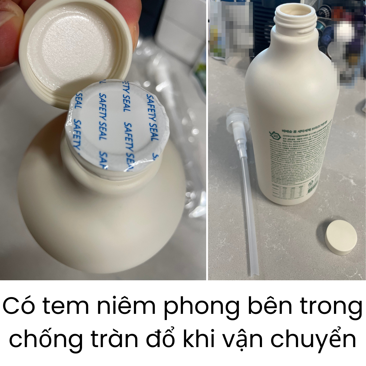 Combo Nước Giặt Xả Quần Áo Không Gây Kích Ứng Da Nhập Khẩu Hàn Quốc Bebesup