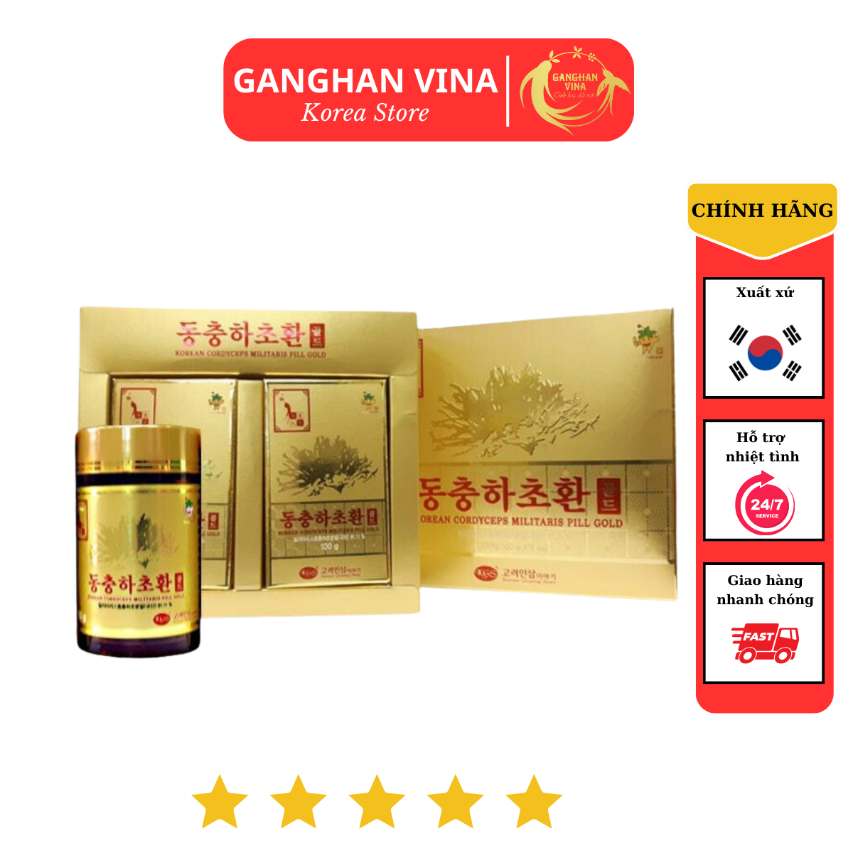 Viên Đông Trùng Hạ Thảo KGS