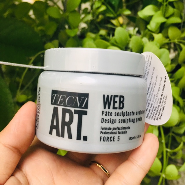 Sáp vỗ L'oreal Tecni Art Web Design sculpting paste Force 5 tạo kiểu tóc 150ml