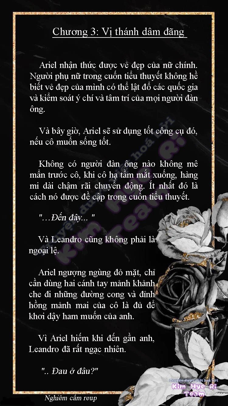[novel 18+] ariel, thánh nữ dâm đãng chapter 3 2