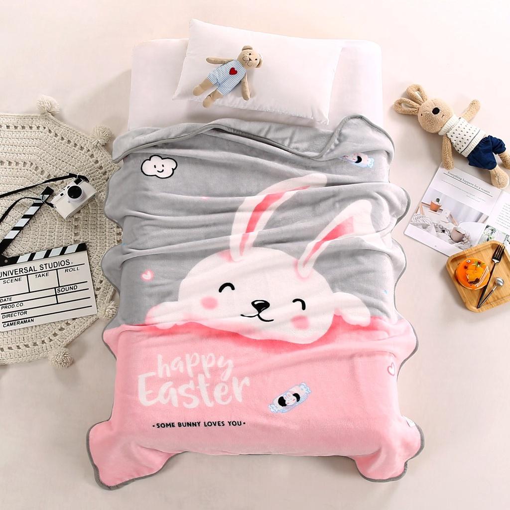 Chăn tuyết Nhung kích thước 1m x 1m4 cho bé