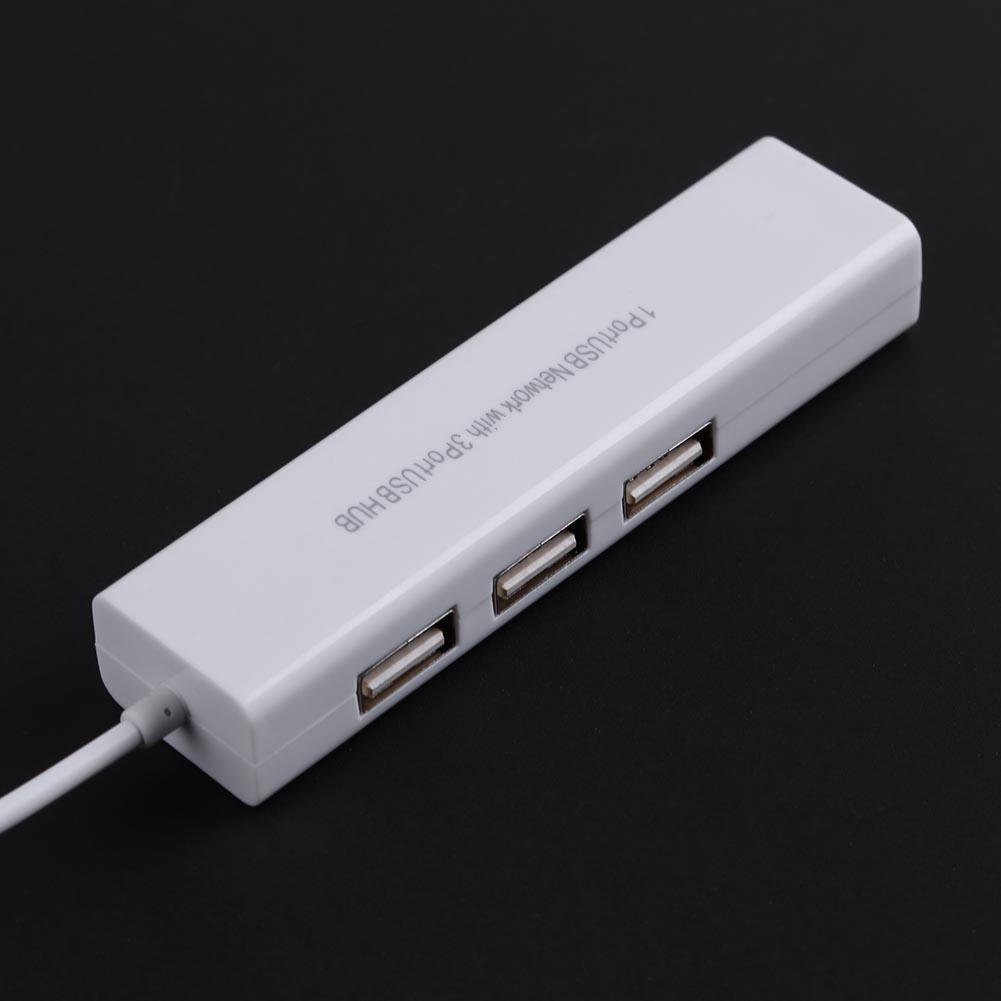 Cáp chuyển Micro USB sang mạng LAN Ethernet với Bộ chuyển đổi 3 cổng USB 2.0 GIÁ CỰC HOT