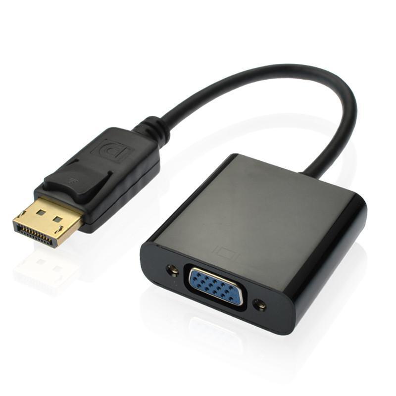 Đảm bảo chất lượng tại chỗ Bộ chuyển đổi DP sang VGA 1080p hình ảnh rõ nét Cáp chuyển đổi DP sang VGA HD video