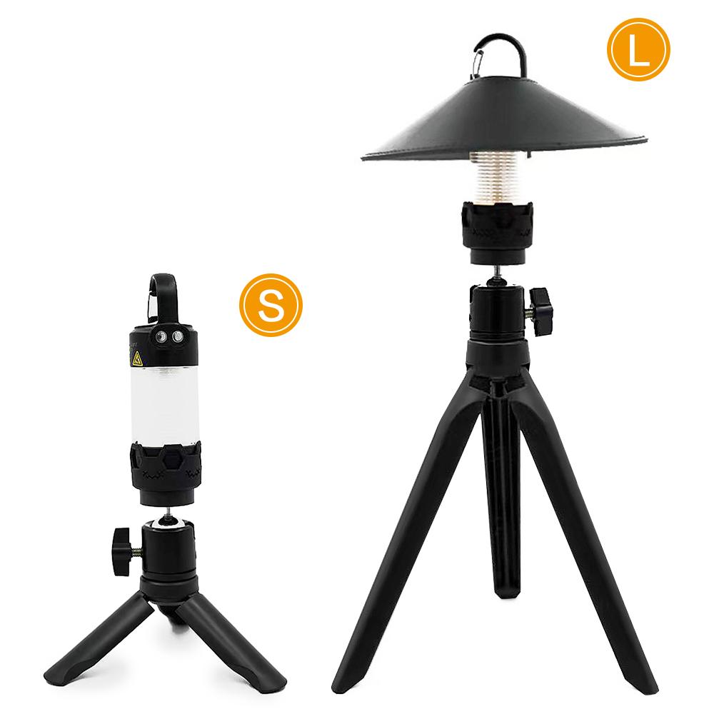 Aluminum Light Tripod Stand Camping Lantern Stand Lamp Bracket Lantern Support Holder For Picnic Hiking Fishing Garden