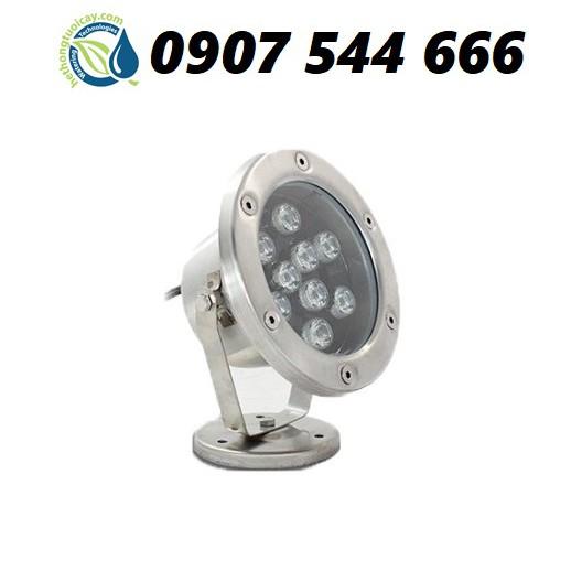 Đèn led âm nước 9w đổi mầu dạng đế đổi màu