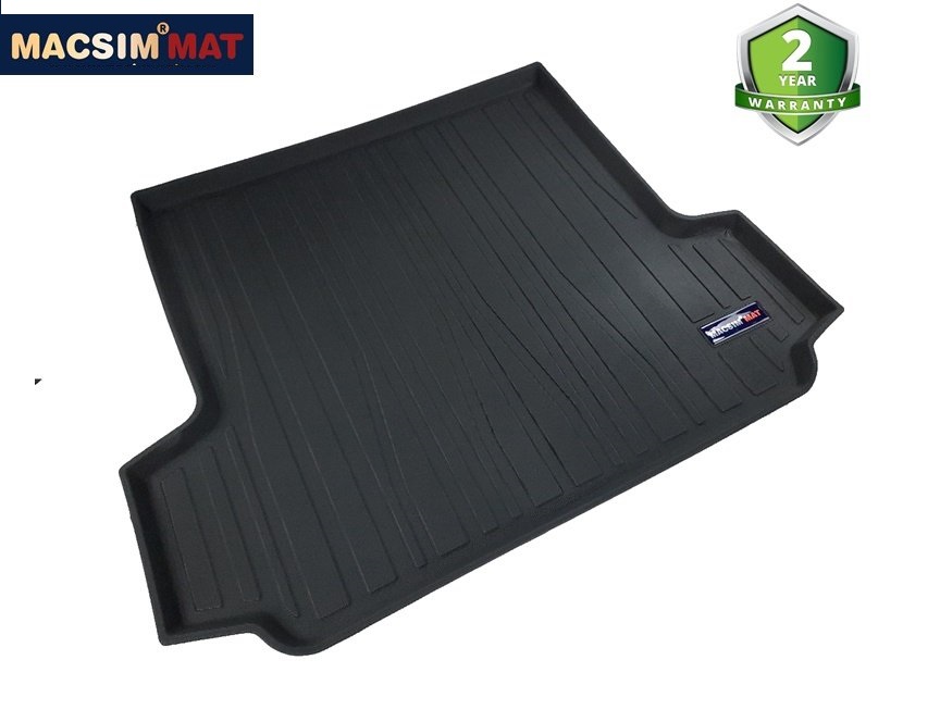 Thảm lót cốp xe ô tô BMW 6 series 2018-đến nay nhãn hiệu Macsim chất liệu TPV cao cấp màu đen(WT03)