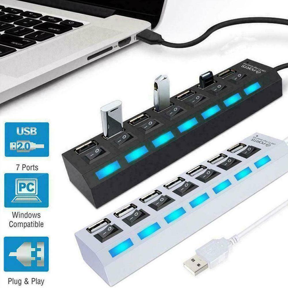 Bộ Hub Chia Nhiều Cổng Usb Tốc Độ Cao Tiện Dụng