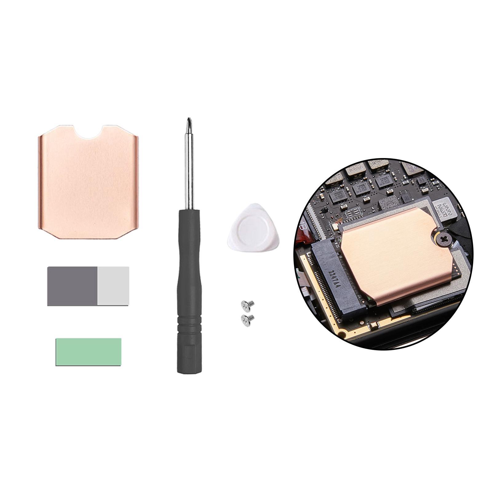 Thermal Pad , M.2  for 2230 SSD ,Cooling, Easy Installation, Screws Spare Parts Durable Heat Sink Copper Game Accessories