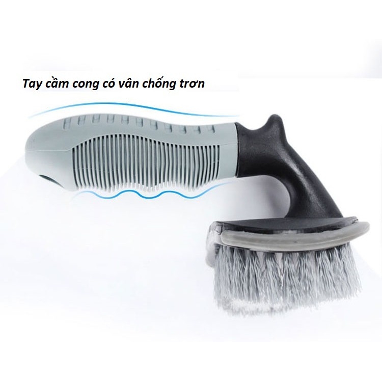 Bàn Chải vệ Sinh Vành Bánh Lốp Xe ô tô Xe máy