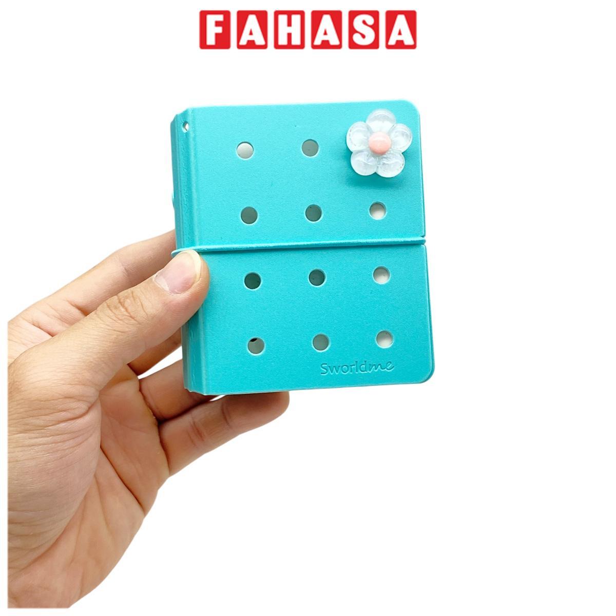 Sổ Còng Mini 80 Trang Kèm Charm Tone Patel - Sworld ST6195-BU - Blue