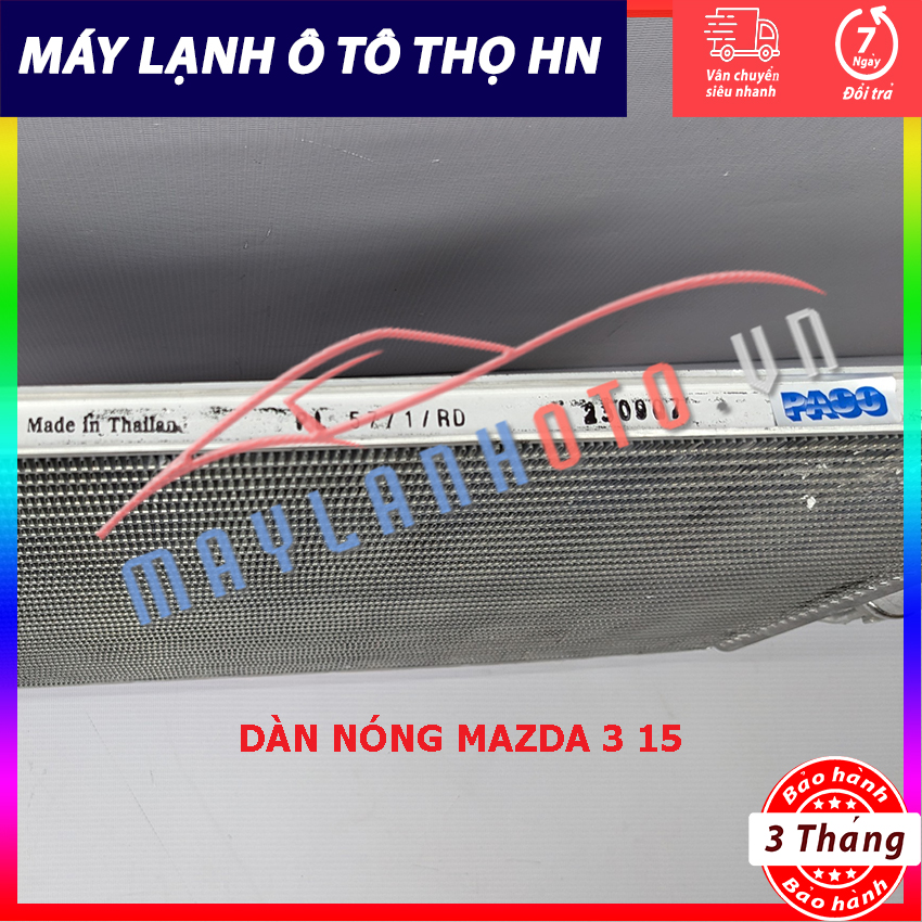 Dàn nóng Mazda 3 đời 2015 Hàng xịn Thái Lan