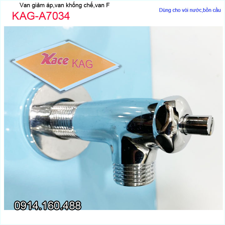 Van F giảm áp-lực-nước KAG-A7034, van khống chế vít vặn điều chính nước mạnh yếu trong nhà cao tầng chung cư bảo vệ thiết bị