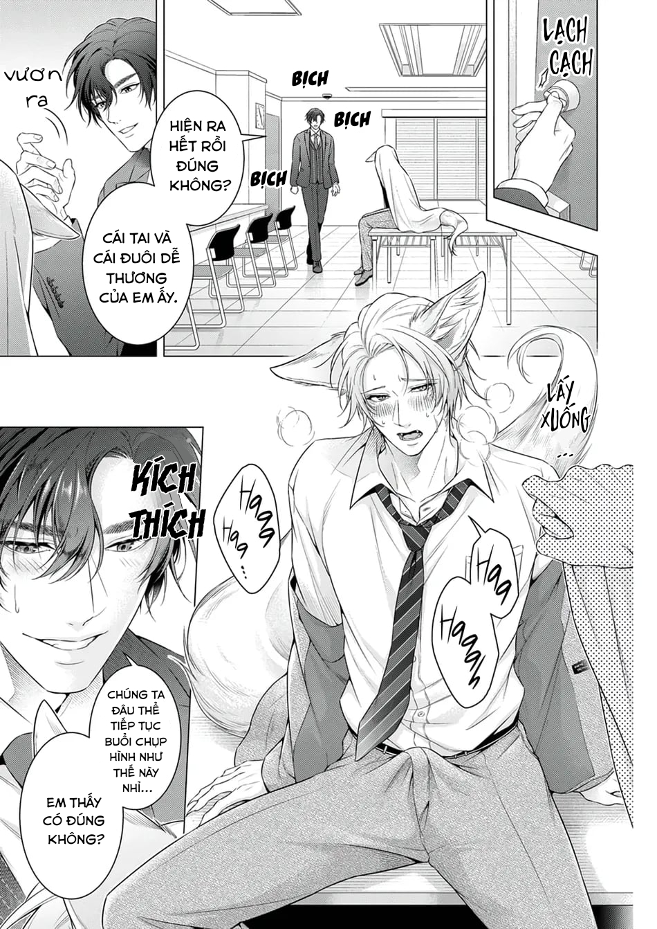 hãy để anh chạm vào cái đuôi hư hỏng này nhé chapter 4 11