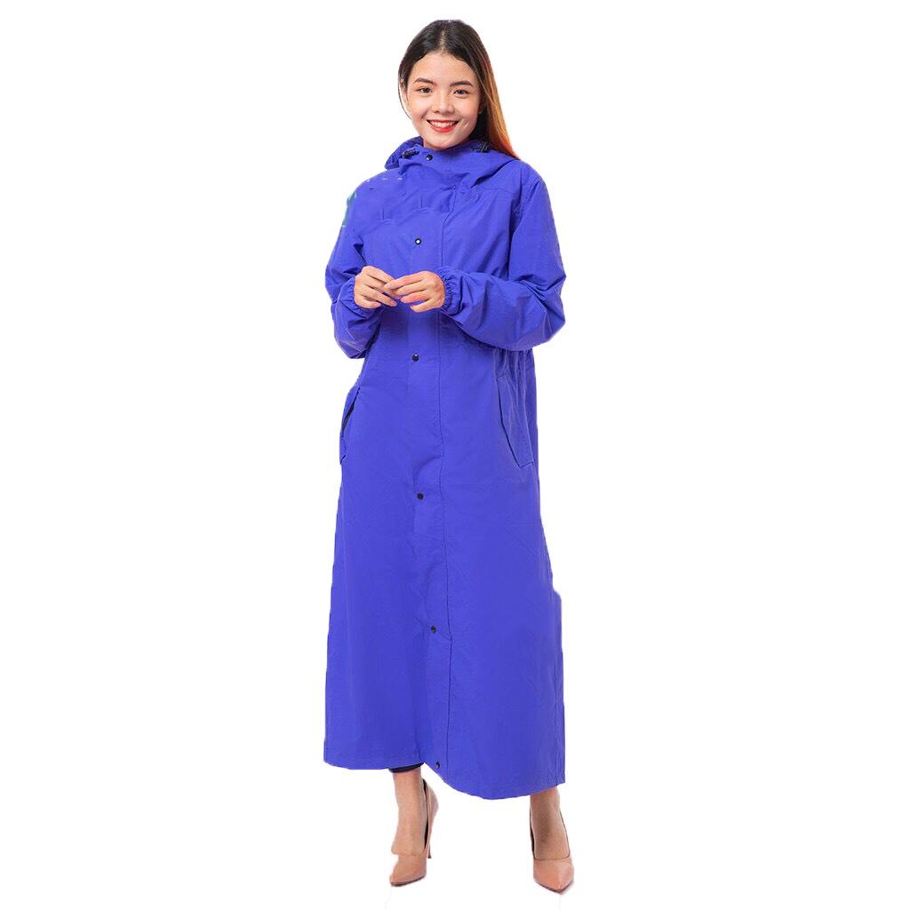 Áo mưa măng tô chống thấm nước mưa hai lớp vải Hàn giá siêu HOT