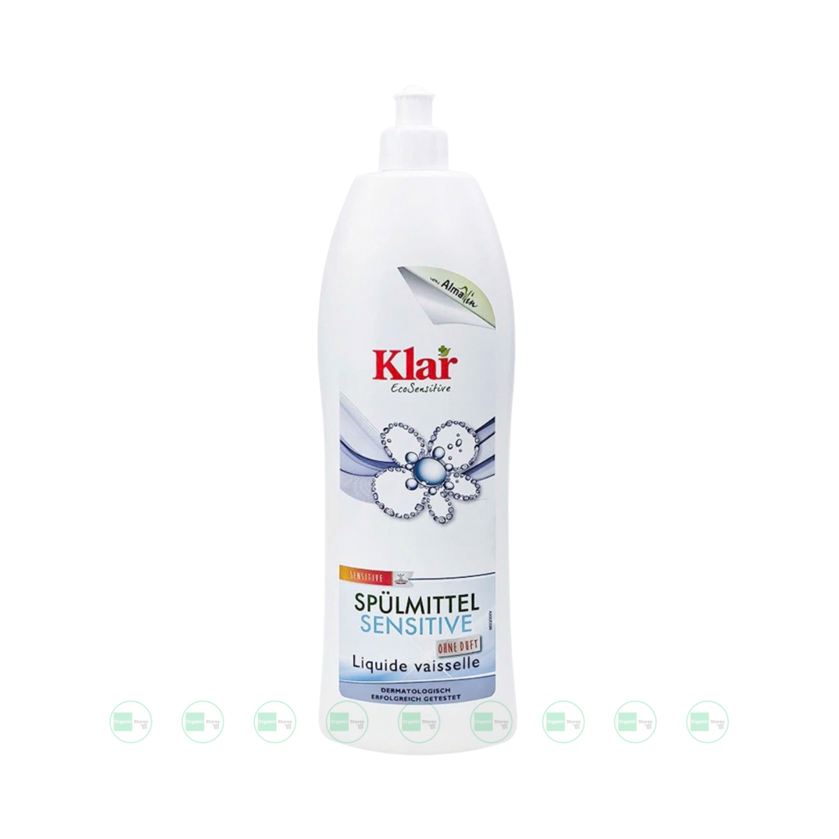 Nước rửa chén đậm đặc cho da nhạy cảm hương hoa cam chai 500ml và chai 1L Klar (Almawin )