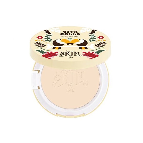 Phấn nền VITACOLLA REAL TWIN PACT PINK #21 10g