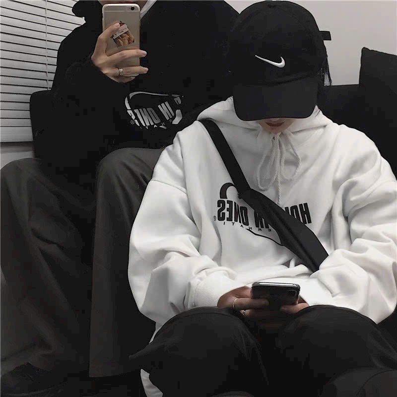 Áo hoodie nam nữ form rộng Unisex HOLD, Áo sweater cặp đôi nỉ có mũ