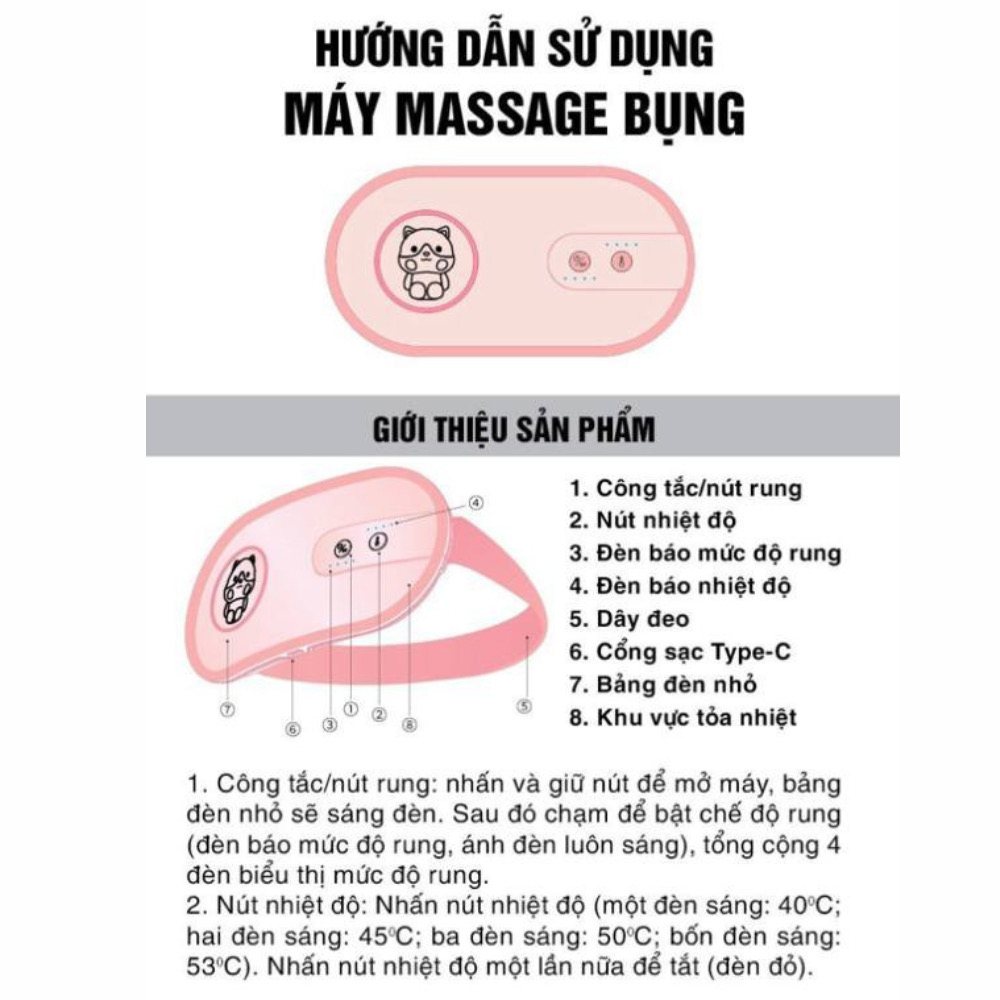 ￼Máy massage lưng bụng SKG W7- Massage xung điện