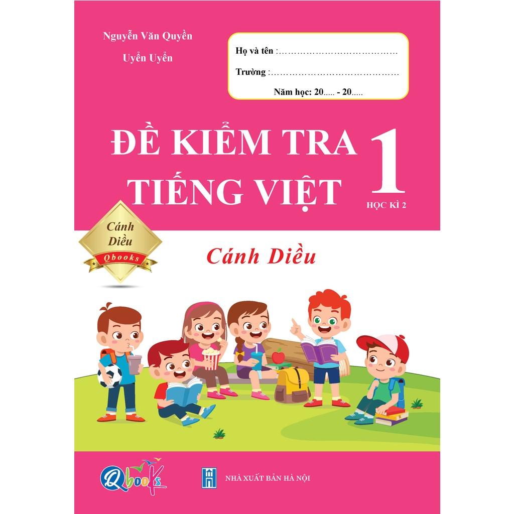 Sách - Combo Đề Kiểm Tra và Bài Tập Tuần Toán và Tiếng Việt 1 - Cánh Diều - Học Kì 2 (4 cuốn)