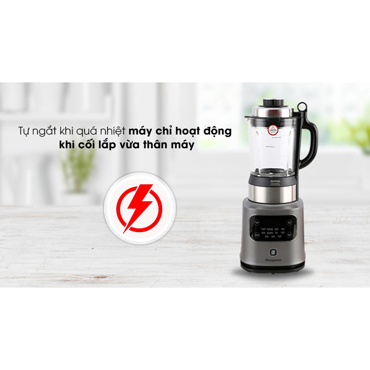 Máy Xay Nấu Đa Năng Kangaroo KG175HB1 - Hàng Chính Hãng