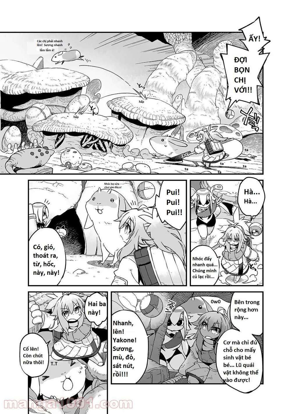 ngay cả khi hậu tận thế, thật hạnh phúc vẫn còn được sống... chapter 18 13