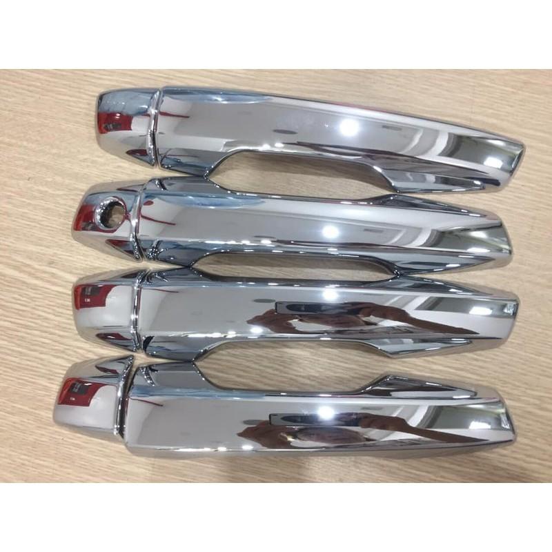 Xpander, Bộ ốp tay và hõm cửa xe Xpander 2018-2019 mẫu mạ crom