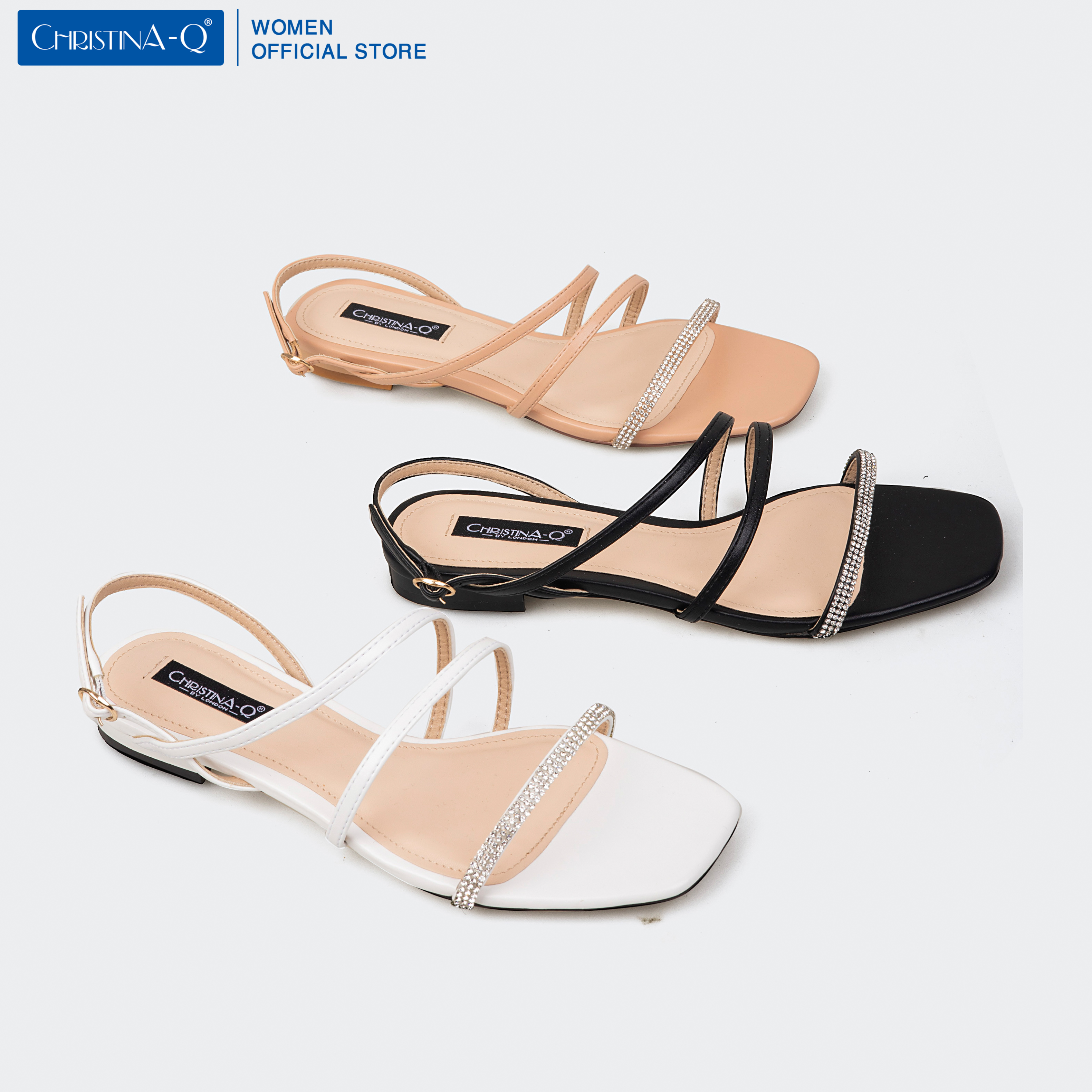 Giày sandals nữ ChristinA-Q XDB087