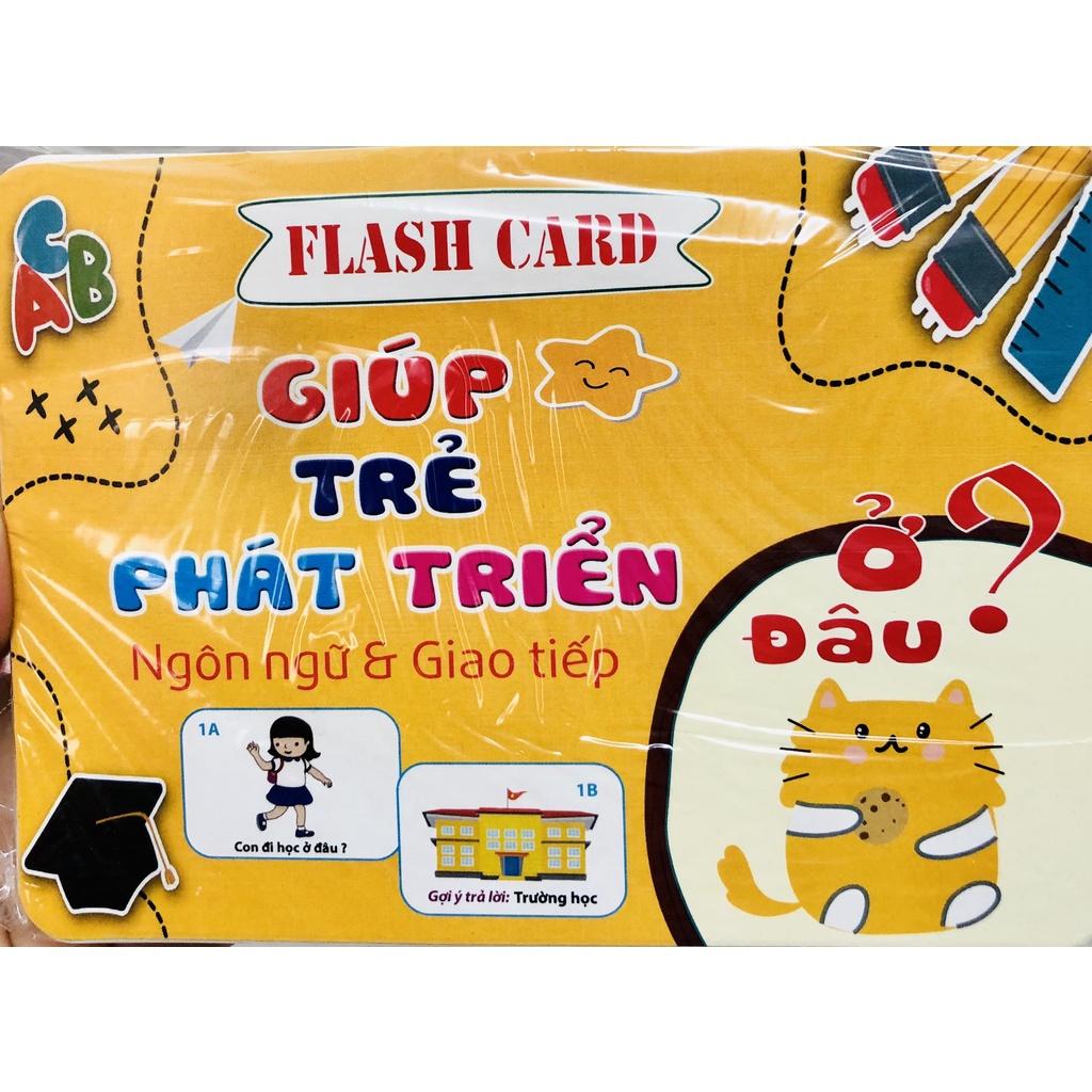 Thẻ Học Thông Minh Flashcard Giúp Trẻ Phát Triển Ngôn Ngữ Và Giao Tiếp - Đồ Chơi Thông Minh VinaToys