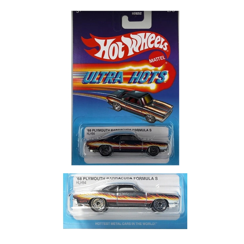 Đồ Chơi HOT WHEELS Siêu Xe Hw Ultra Hots - 68 Plymouth Barracuda Formula S HLH94/HDG52