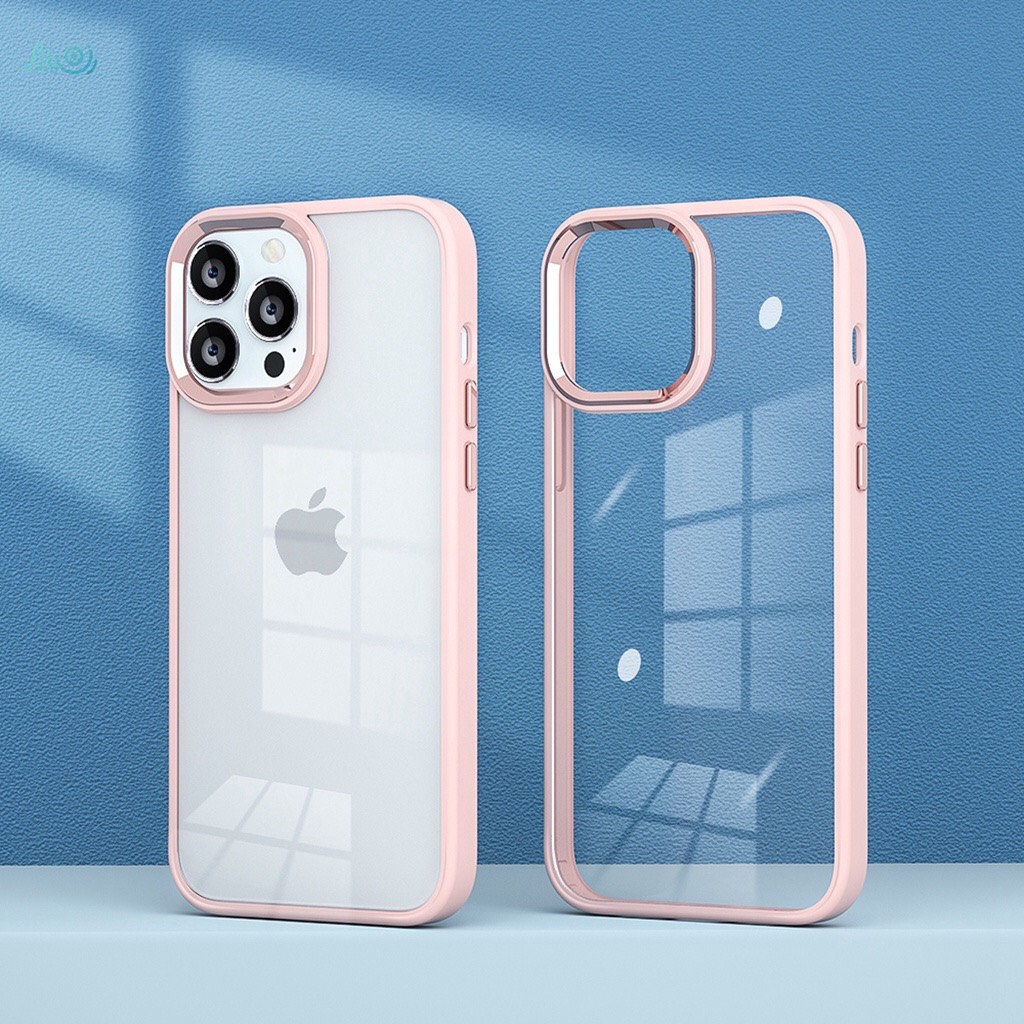 Ốp lưng VIỀN VUÔNG trong suốt VÒNG CAMERA NỔI BẬT chống ố vàng dành cho iphone 6/6plus/6s/6splus/7/7plus/8/8plus/x/xr/xs/11/12/13/pro/max/plus/promax