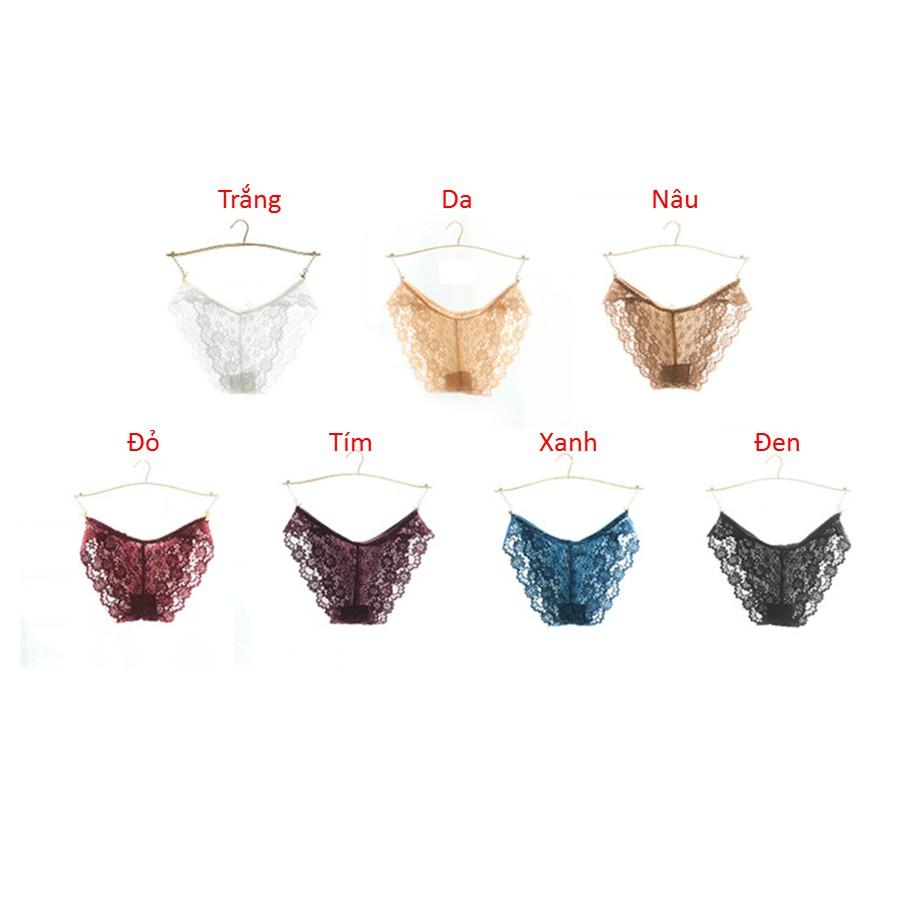 Quần lót nữ cotton ren gợi cảm cao cấp giá rẻ QLT09