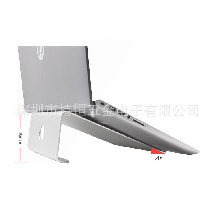 Đế tản nhiệt Laptop, macbook bằng tấm hợp kim nhôm nguyên miếng chắc chắn chính hãng Senzans